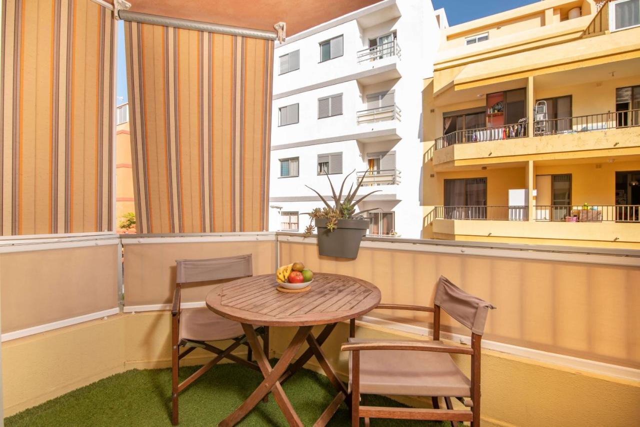 Alquilaencanarias-Medano "Halley", Terrace & Beach Lägenhet El Médano Exteriör bild